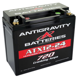 Lithium Battery 720CCA 12Volt 4.5Lbs 24 Cell Virtual Speed Performance ANTIGRAVITY BATTERIES