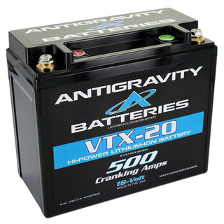 Lithium Battery 500CCA 16Volt 4.5Lbs 20 Cell Virtual Speed Performance ANTIGRAVITY BATTERIES