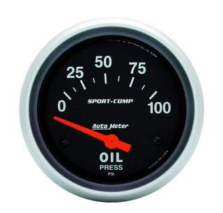 0-100 Oil Pressure Gauge Virtual Speed Performance AUTOMETER