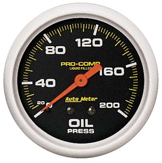 0-200 Oil Pressure Gauge Virtual Speed Performance AUTOMETER