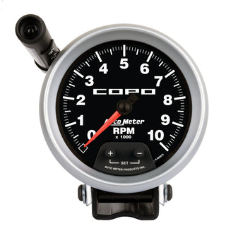 3-3/4 COPO Tachometer 0-10K RPM Pedstal Mount Virtual Speed Performance AUTOMETER