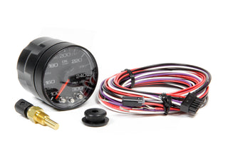 Spek-Pro 2-1/16 Oil Temp Gauge w/Peak Memory Virtual Speed Performance AUTOMETER