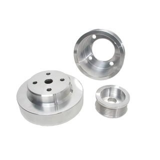 3pc. Aluminum Pulley Kit - 79-93 Mustang Virtual Speed Performance BBK PERFORMANCE