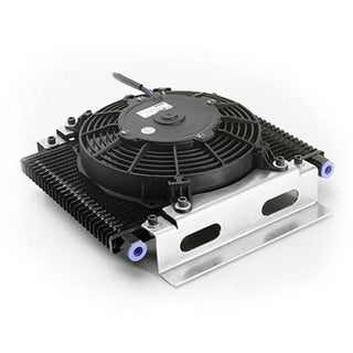 Transmission Cooler w/Fan Module Virtual Speed Performance BE-COOL RADIATORS