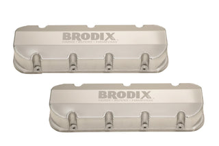 BRODIX BBC Fabicated Alm Valve Cover Set Virtual Speed Performance BRODIX