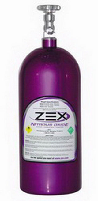 Zex 10Ib Nitrous Bottle Purple Finish Virtual Speed Performance COMP CAMS