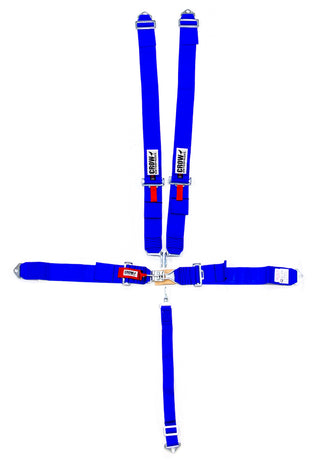 5-Pt Harness Small Latch Blu Bolt In Pull Down Virtual Speed Performance CROW ENTERPRIZES