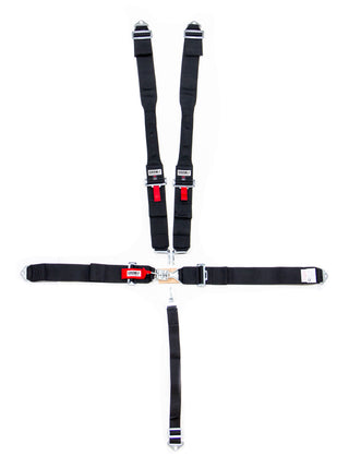 5-Pt Harness Small Latch Blk Hans Bolt In Pull Do Virtual Speed Performance CROW ENTERPRIZES