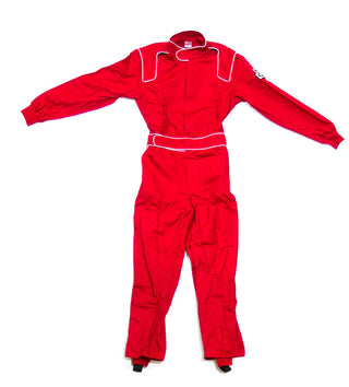 Driving Suit Junior Red Proban Small 1-Piece Virtual Speed Performance CROW ENTERPRIZES