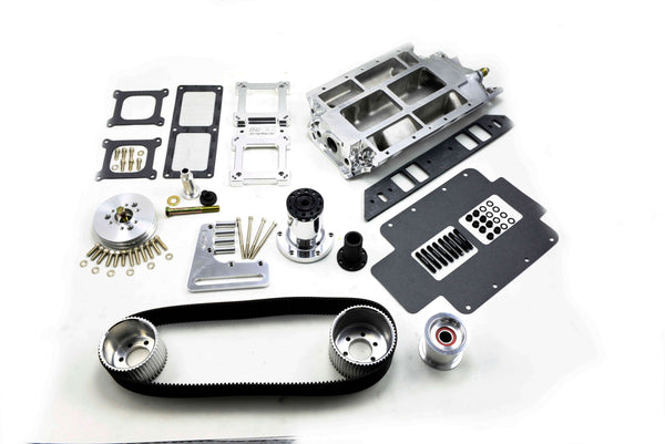 The Blower Shop BBC Blower Intake & Accessory Kit For 6-71 to 14-71 Virtual Speed Performance THE BLOWER SHOP