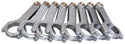 EAGLE SBC 4340 Forged H-Beam Rods 6.000 Virtual Speed Performance EAGLE