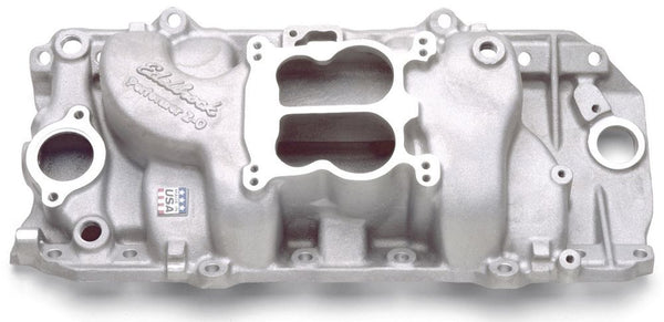 Edelbrock BBC 396-502 Performer 2-O Intake Manifold Virtual Speed Performance EDELBROCK
