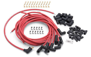 Max Fire Plug Wire Set w/HEI 90 Degree Red Virtual Speed Performance EDELBROCK