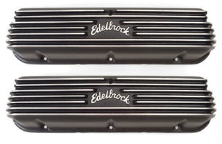 SBF Classic Series Alum. V/C's - Black Finish Virtual Speed Performance EDELBROCK