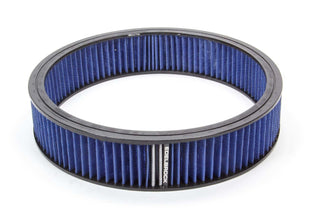 Air Filter Element Blue 14in x 3in Virtual Speed Performance EDELBROCK