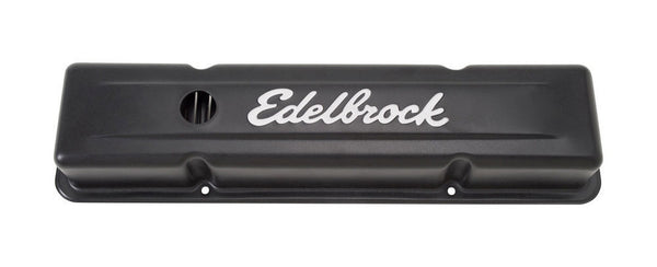 EDELBROCK SBC Signature Series V/C's - Black Virtual Speed Performance EDELBROCK
