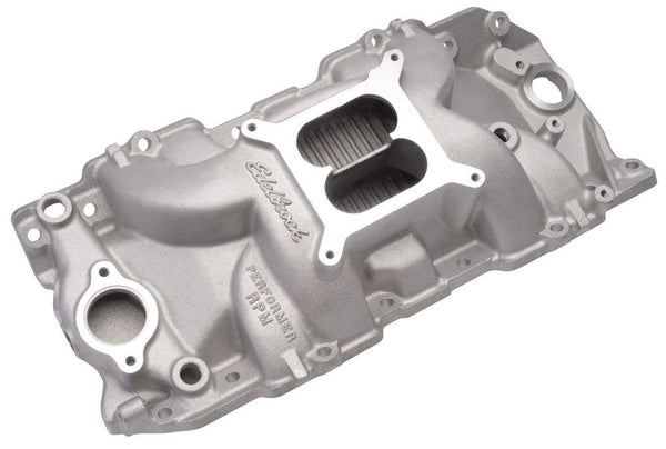 Edelbrock BBC 396-502 Performer RPM 2-R Intake Manifold Virtual Speed Performance EDELBROCK