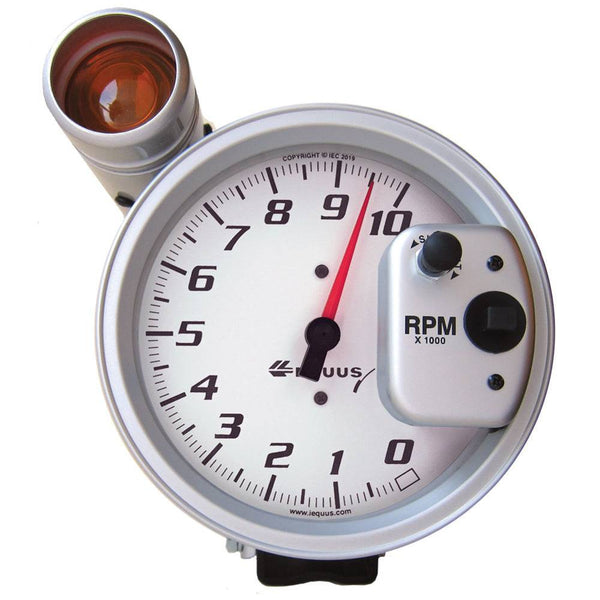 5in Dia Tachometer 10K RPM w/Ext Shift-Lite Virtual Speed Performance EQUUS