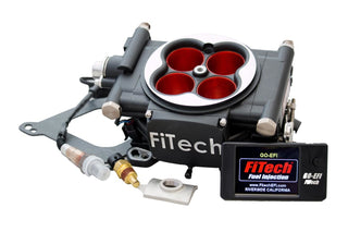 FiTech Fuel Injection Go EFI Power Adder 600hp Kit Matte Black Finish Virtual Speed Performance FiTECH FUEL INJECTION