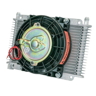 Transmission Oil Cooler1 7 Row -6An 6.5in Fan Virtual Speed Performance FLEX-A-LITE