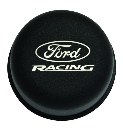 Breather Cap w/Ford Racing Logo - Black Virtual Speed Performance FORD