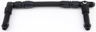 #6 Fuel Line Kit 9/16-24 Dual Inlet Demon Black Virtual Speed Performance FRAGOLA