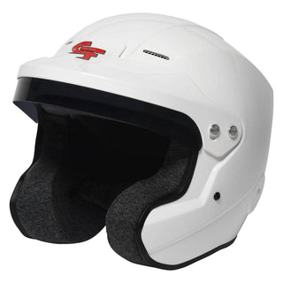 Helmet Nova Open Large White SA2020 Virtual Speed Performance G-FORCE
