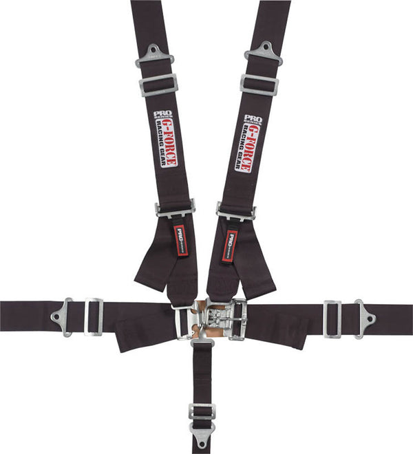Indivd. Shoulder Harness Pull-Down Blk Pro Series Virtual Speed Performance G-FORCE