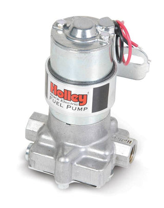 Holley Black Fuel Pump Supports 750HP Flows 140HPH Compatible with Gas, Alcohol or Methanol Virtual Speed Performance HOLLEY