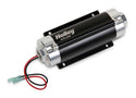 Holley 100GPH In-Line Fuel Pump 1050hp Rating Gas, Diesel and E85 Compatible Virtual Speed Performance HOLLEY