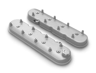 HOLLEY GM LS Tall Valve Cover Set - Gloss Red Virtual Speed Performance HOLLEY