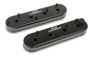 HOLLEY LS Billet Rail Fab. Alm Valve Covers w/Oil Cap Virtual Speed Performance HOLLEY