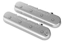 HOLLEY LS Billet Rail Fab. Alm Valve Covers w/Oil Cap Virtual Speed Performance HOLLEY