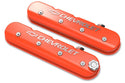 HOLLEY LS Billet Rail Fab. Alm Valve Covers w/Oil Cap Virtual Speed Performance HOLLEY