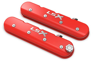 HOLLEY LS Billet Rail Fab. Alm Valve Covers w/Oil Cap Virtual Speed Performance HOLLEY