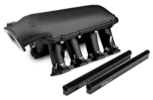 Holley Hi-Ram LS1/LS2/LS6 Intake Manifold 105mm Flange Black Finish Virtual Speed Performance HOLLEY