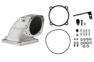 Holley 300-249 Intake Elbow Ford 5.0L W/4500 TB Flange Virtual Speed Performance HOLLEY