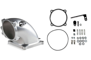 Holley 300-254 Billet Elbow Kit Ford 5.0L to 4500 - Silver Virtual Speed Performance HOLLEY