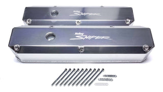 HOLLEY Sniper Fabricated Valve Covers SBC Tall 87-97 Virtual Speed Performance HOLLEY