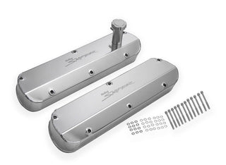 HOLLEY Sniper Fabricated Valve Covers SBC Tall 87-97 Virtual Speed Performance HOLLEY