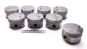 ICON PISTONS Pontiac 400 Forged F/T Piston Set 4.150 -4.5cc Virtual Speed Performance ICON PISTONS