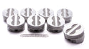 ICON PISTONS SBC FHR F/T Piston Set 4.030 Bore -6.4cc Virtual Speed Performance ICON PISTONS