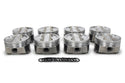 ICON PISTONS SBC Dish FHR Piston Set 4.030 Bore -18cc Virtual Speed Performance ICON PISTONS