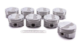 ICON PISTONS SBC FHR F/T Piston Set 4.030 Bore -6.4cc Virtual Speed Performance ICON PISTONS