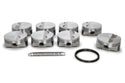 ICON PISTONS LS 6.0/6.2L Dish Forged Piston Set 4.000 Bore Virtual Speed Performance ICON PISTONS