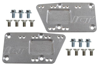 SBC LS Conversion Motor Mount Adjustable Plate Virtual Speed Performance ICT BILLET