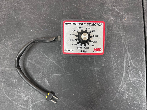 MSD RPM Module Selector 3,000-5,200 RPM