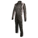 Suit Racer Small Black/Gray Virtual Speed Performance IMPACT RACING