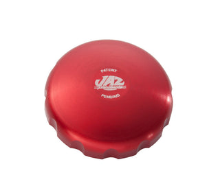 2-5/8 Billet Twist Fuel Cap - Red Anodized Virtual Speed Performance JAZ