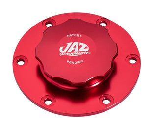 JAZ Billet Alm Threaded Cap Assembly 6-Bolt Red Virtual Speed Performance JAZ